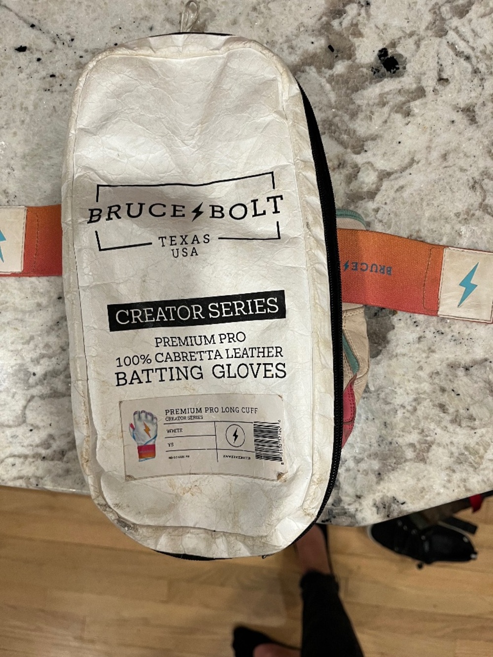 Bruce Bolts Gloves (youth)-SOLD